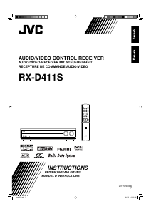 Bedienungsanleitung JVC RX-D411S Receiver