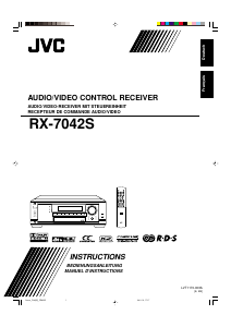 Bedienungsanleitung JVC RX-7042SE Receiver