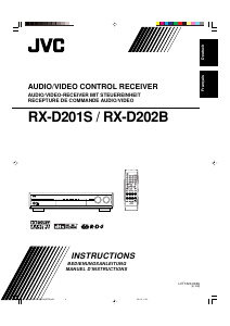 Mode d’emploi JVC RX-D202B Récepteur