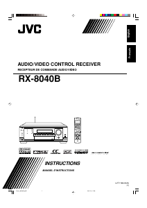 Mode d’emploi JVC RX-8040B Récepteur