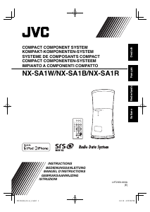 Handleiding JVC NX-SA1B Stereoset