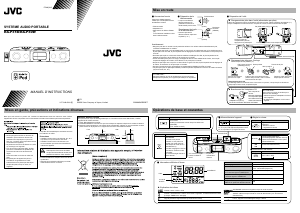 Mode d’emploi JVC RA-P30W Stéréo