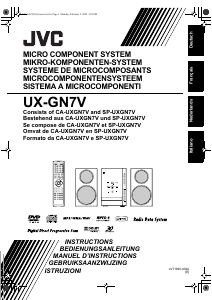 Bedienungsanleitung JVC UX-GN7V Stereoanlage