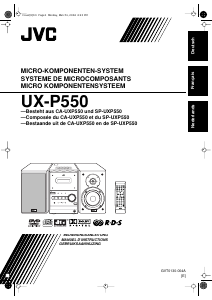 Handleiding JVC UX-P550E Stereoset