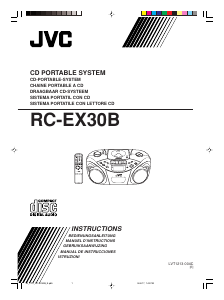 Handleiding JVC RC-EX30B Stereoset