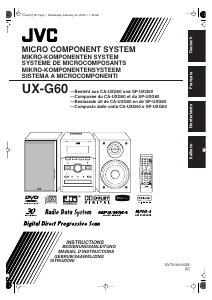 Bedienungsanleitung JVC UX-G60 Stereoanlage
