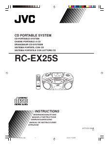Manual JVC RC-EX25S Stereo-set