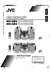 Handleiding JVC MX-GB6 Stereoset