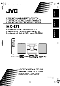 Bedienungsanleitung JVC EX-D1 Stereoanlage