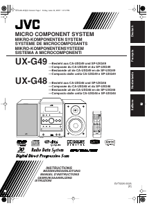 Handleiding JVC UX-G48 Stereoset