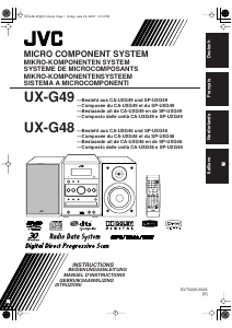 Handleiding JVC UX-G49 Stereoset