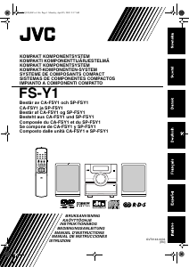 Käyttöohje JVC FS-Y1 Stereosetti