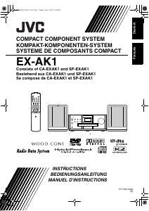 Bedienungsanleitung JVC EX-AK1 Stereoanlage