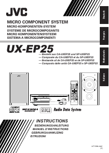 Handleiding JVC UX-EP25E Stereoset