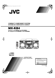 Mode d’emploi JVC MX-KB4 Stéréo