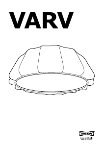 Brugsanvisning IKEA VARV Lampe