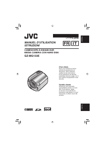 Mode d’emploi JVC GZ-MG133E Caméscope