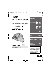 Mode d’emploi JVC GZ-MG77EX Caméscope