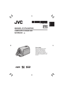 Mode d’emploi JVC GZ-MG333 Caméscope