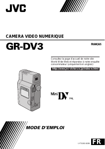 Mode d’emploi JVC GR-DV3 Caméscope