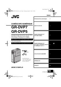 Mode d’emploi JVC GR-DVP7 Caméscope