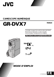 Mode d’emploi JVC GR-DVX7 Caméscope