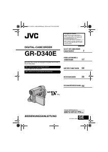 Bedienungsanleitung JVC GR-D340E Camcorder