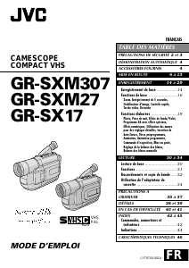 Mode d’emploi JVC GR-SXM307 Caméscope