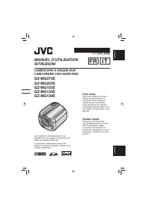 Mode d’emploi JVC GZ-MG135EX Caméscope