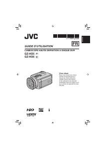 Mode d’emploi JVC GZ-HD6EX Caméscope