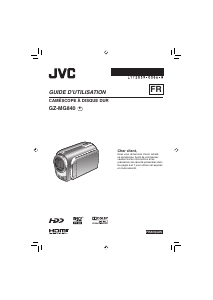 Mode d’emploi JVC GZ-MG840BEU Caméscope