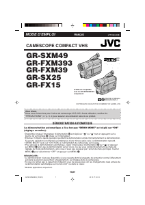 Mode d’emploi JVC GR-SXM49 Caméscope