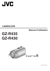 Mode d’emploi JVC GZ-R430 Everio Caméscope