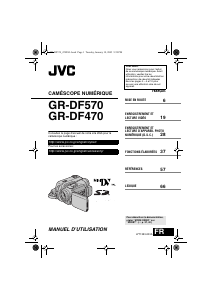 Mode d’emploi JVC GR-DF470 Caméscope