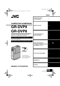 Mode d’emploi JVC GR-DVP8 Caméscope