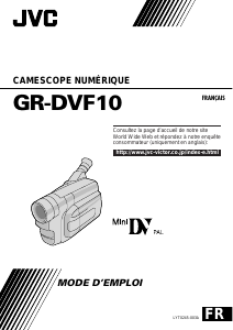 Mode d’emploi JVC GR-DVF10 Caméscope