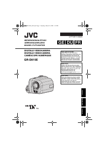 Mode d’emploi JVC GR-D815E Caméscope