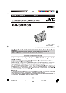 Mode d’emploi JVC GR-SXM30 Caméscope