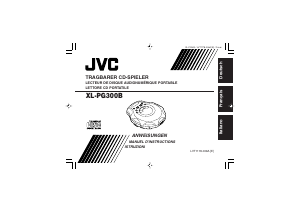 Mode d’emploi JVC XL-PG300BE Lecteur CD portable