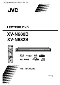 Mode d’emploi JVC XV-N682S Lecteur DVD