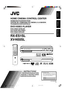 Mode d’emploi JVC XV-N55SL Lecteur DVD