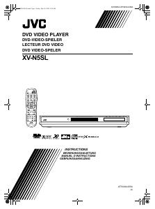 Mode d’emploi JVC XV-N5SL Lecteur DVD