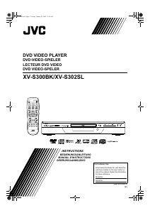 Mode d’emploi JVC XV-S300BK Lecteur DVD