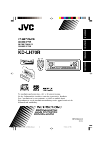 Mode d’emploi JVC KD-LH70R Autoradio