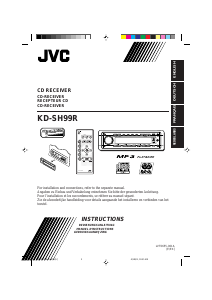 Mode d’emploi JVC KD-SH99R Autoradio