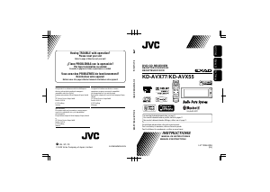 Manual de uso JVC KD-AVX55 Radio para coche