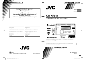 Mode d’emploi JVC KW-XR811 Autoradio