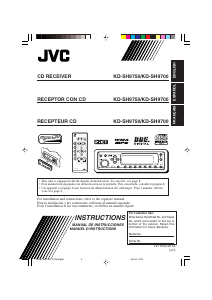 Manual JVC KD-SH9750 Car Radio