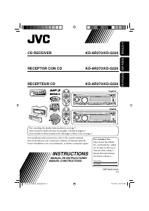 Manual JVC KD-AR370 Car Radio