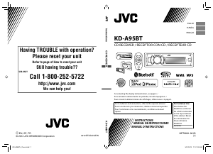 Handleiding JVC KD-A95BT Autoradio